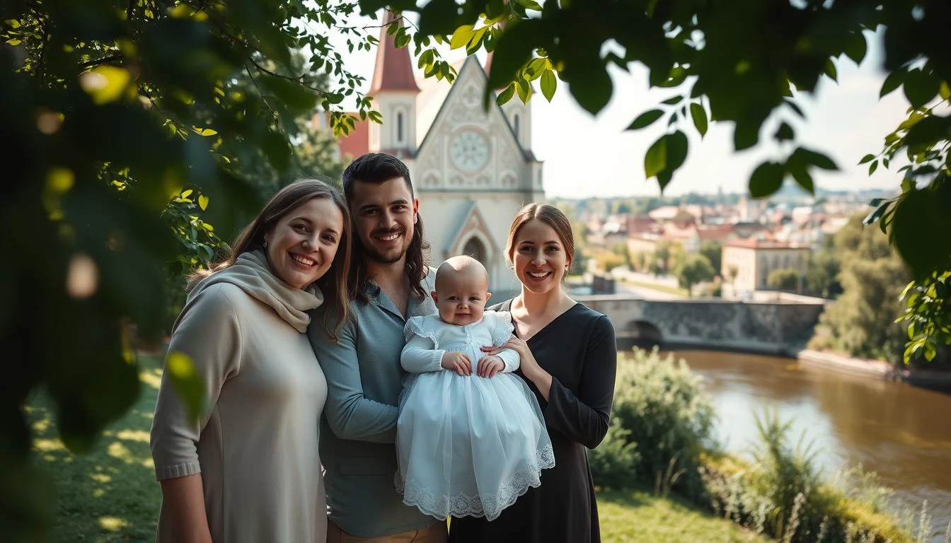 Sesje fotograficzne chrzcin Łódź